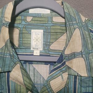 Burma Bibas 60 Singles Lawn Hawaiian Shirt Men's Large